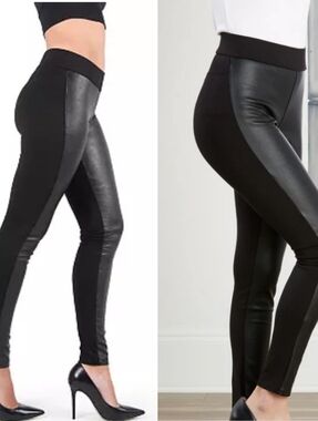 Michael Kors Faux Leather Leggings